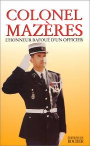 L' honneur bafoué d'un officier by Henri Mazères
