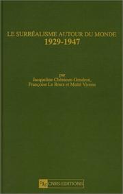 Cover of: Inventaire analytique de revues surréalistes ou apparentées by Jacqueline Chénieux-Gendron