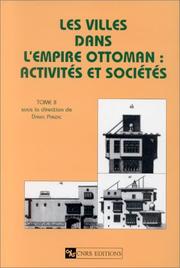 Cover of: Les villes dans l'Empire ottoman: activités et sociétés