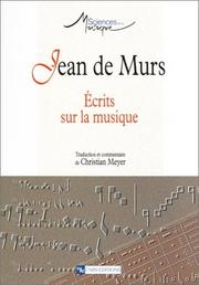 Cover of: Ecrits sur la musique