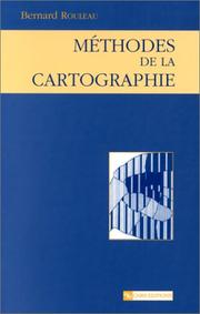 Cover of: Méthodes de la cartographie