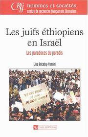 Cover of: Les Juifs et́hiopiens en Israël by Lisa Anteby-Yemini