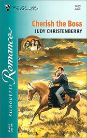 Cover of: Cherish The Boss (The Circle K Sisters) by Judy Christenberry