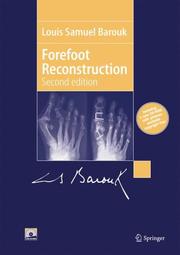 Forefoot Reconstruction by Louis-Samuel Barouk