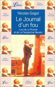 Cover of: Le journal d'un fou by Николай Васильевич Гоголь