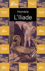 Cover of: L'Iliade by Όμηρος (Homer)