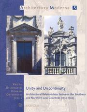 Unity and discontinuity by Krista de Jonge, Koen Ottenheym, krista De Jonge, Konrad A. Ottenheym