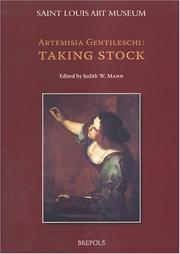 Cover of: Artemisia Gentileschi: Taking Stock