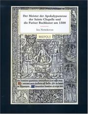 Cover of: Der Meister der Apokalypsenrose der Sainte Chapelle und die Pariser Buchkunst um 1500