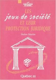 Les jeux de société et leur protection juridique by Stefan Martin