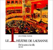 Cover of: Le Théâtre de Lausanne: de la scène à la ville, 1869-1989