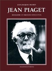 Cover of: Jean Piaget