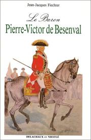 Cover of: Le baron Pierre-Victor de Besenval: 1721-1791
