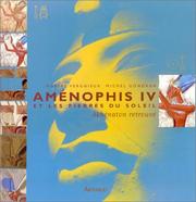 Cover of: Aménophis IV et les pierres du soleil: Akhénaton retrouvé