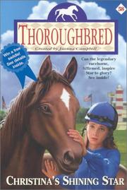 Cover of: Thoroughbred #58: Christina's Shining Star (Thoroughbred)