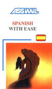 Front cover of Spanish With Ease (Assimil Language Learning Programs, English Base) by Unknown