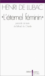 Cover of: "L' éternel féminin"