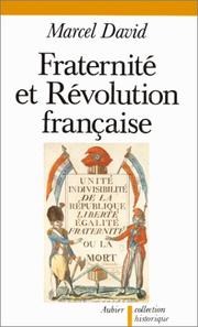 Fraternité et Révolution française by Marcel David