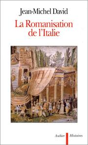 Cover of: La romanisation de l'Italie
