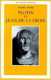 Cover of: Plotin et Jean de la Croix