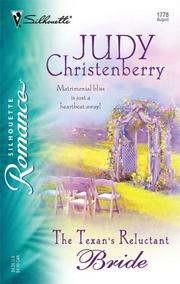 Cover of: The Texan's reluctant bride by Judy Christenberry