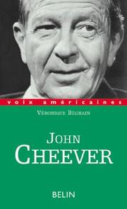 Cover of: John Cheever: l'homme qui avait peur de son ombre