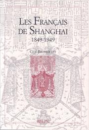 Cover of: Les Français de Shanghai, 1849-1949