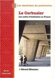 Cover of: Le Corbusier  by Gérard Monnier