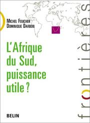 Cover of: L' Afrique du Sud, puissance utile?