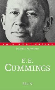 Cover of: E.E. Cummings, ou, La minuscule lyrique