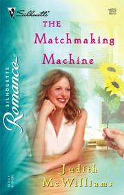 Cover of: The Matchmaking Machine by Judith McWilliams