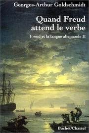 Cover of: Quand Freud voit la mer: Freud et la langue allemande