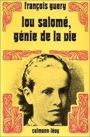 Cover of: Lou Salomé, génie de la vie by François Guéry