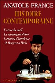 Cover of: Histoire contemporaine