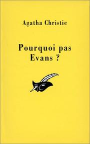 Cover of: Pourquoi pas Evans? by Agatha Christie