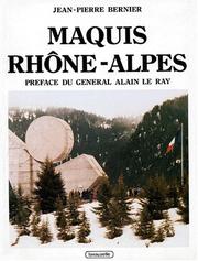 Cover of: Maquis Rhône-Alpes