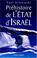 Cover of: Préhistoire de l'Etat d'Israël