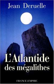 Cover of: L' Atlantide des mégalithes