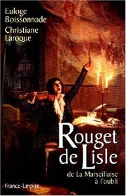 Cover of: Rouget de Lisle by Euloge Boissonnade