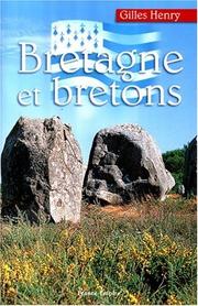 Cover of: Bretagne et Bretons