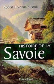 Cover of: Histoire de la Savoie