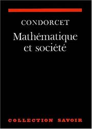 Cover of: Mathématique et société.