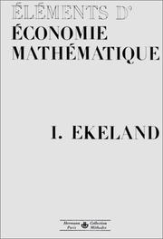 Cover of: Éléments d'économie mathématique