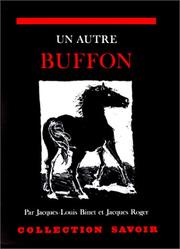 Cover of: Un autre Buffon