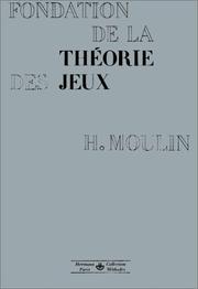 Cover of: Fondation de la théorie des jeux