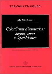 Cobordismes d'immersions lagrangiennes et legendriennes by Michèle Audin