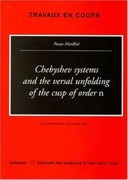 Cover of: Chebyshev systems and the versal unfolding of the cusps of order n