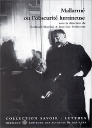 Cover of: Mallarmé, ou, L'obscurité lumineuse