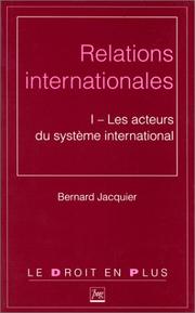 Cover of: Relations internationales (Le Droit en plus)