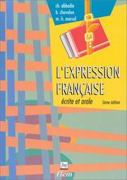 Cover of: L Expression Francaise by Chalaron, Rosch